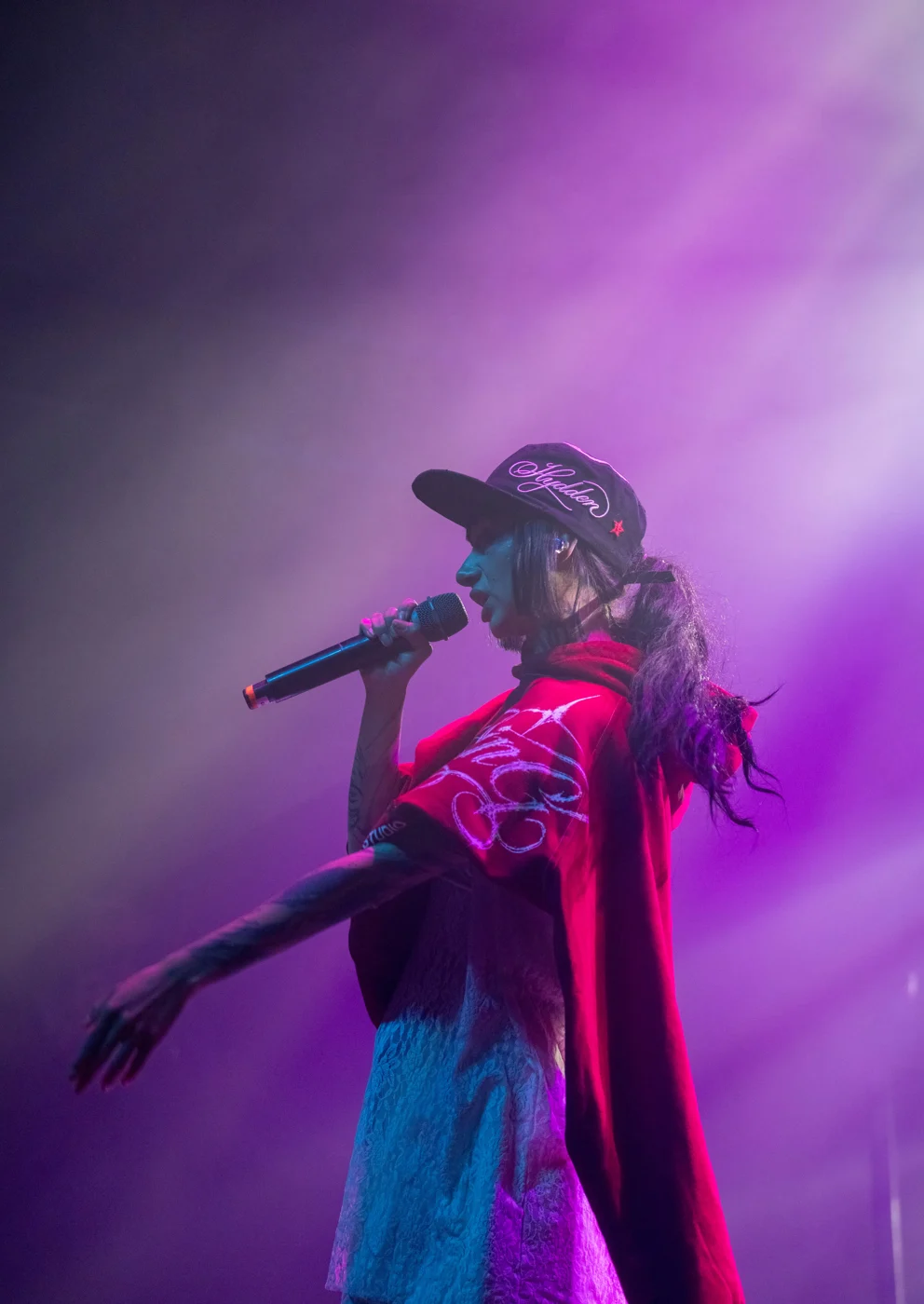 Kei Linch en concierto, fotografía de LUZA Studio